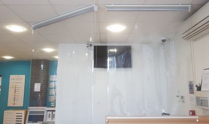 Our new Covid-19 Roller shield blinds